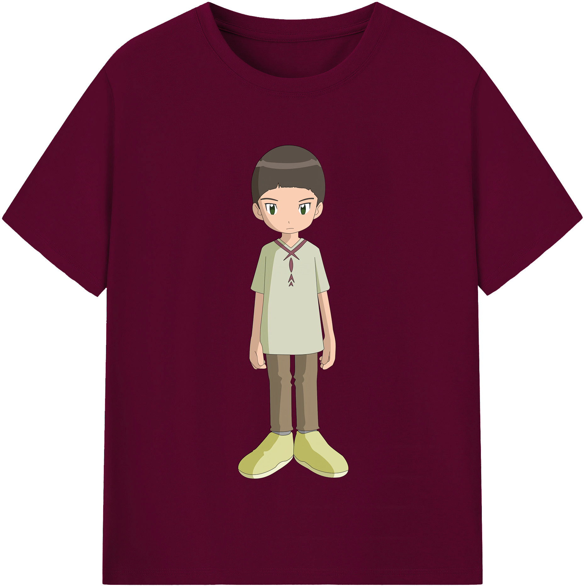 （画像用） Digimon デジタルモンスター/デジモン レディースカジュアルプリントTシャツ（綿100％）